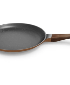 ‎Preethi Artistic Collection Die Cast Non Stick Tawa, 27 cm, 5 Star Non Stick Effect, Cook & Serve, Earthy Brown